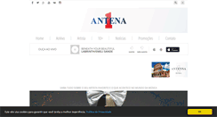 Desktop Screenshot of antena1.com.br