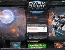 Tablet Screenshot of darkorbit.antena1.ro